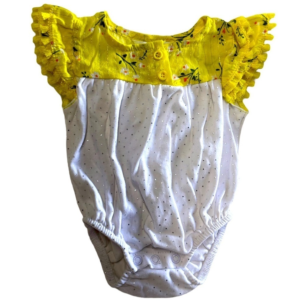 5/$30 Emily & Oliver Baby Girl Boho Tassle Romper​